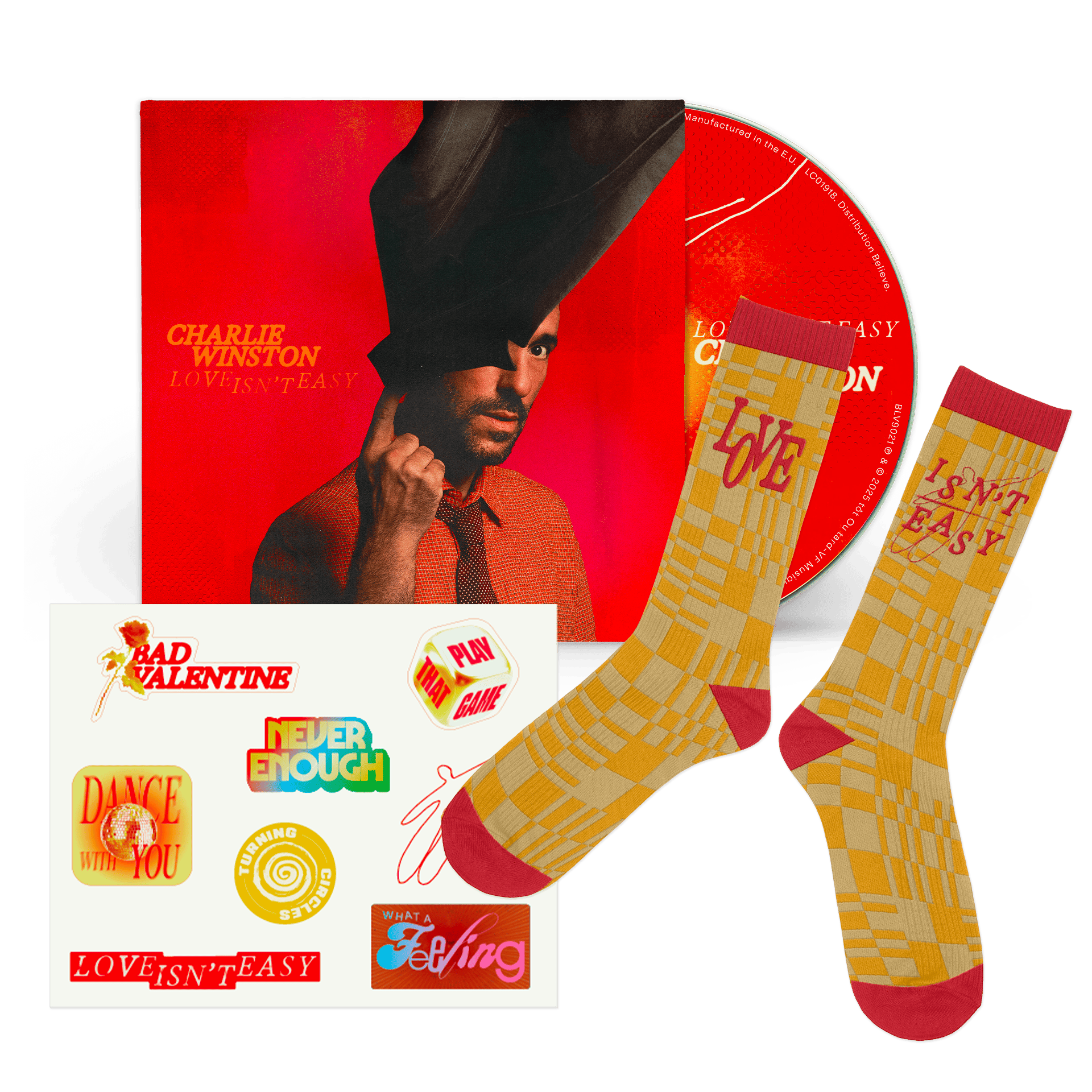Charlie Winston - Pack CD + chaussettes